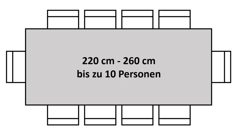 Esstisch ALESSIA 220