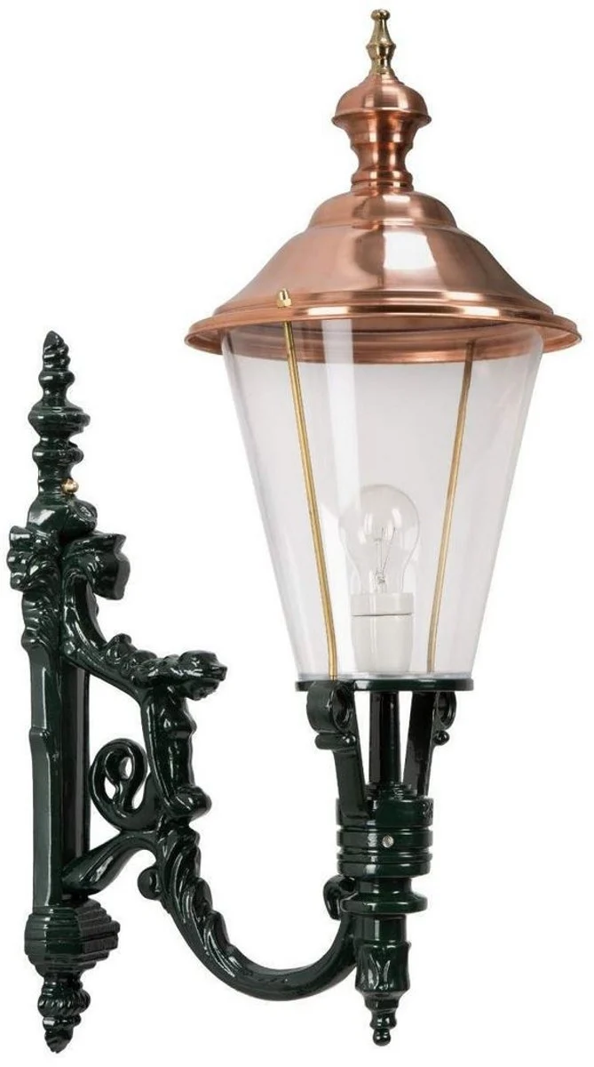 Casa Padrino Jugendstil Außenwandleuchte 29 x 45 x H. 74 cm - Verschiedene Farben - Außenbeleuchtung