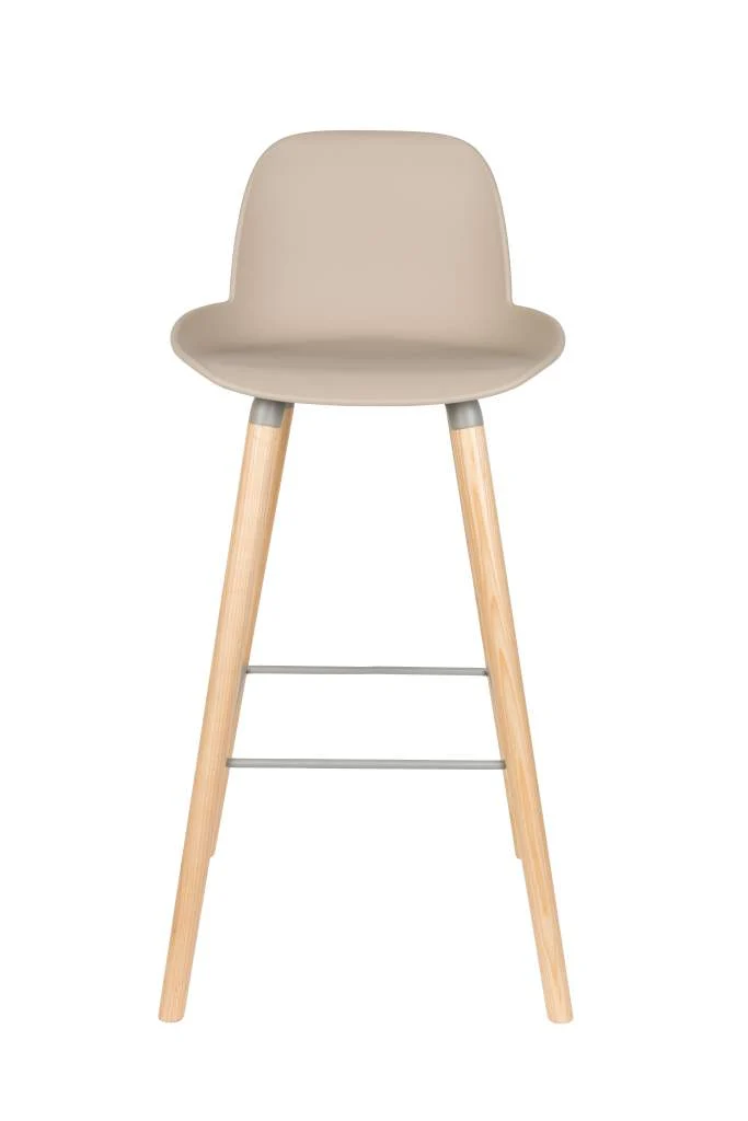 Barhocker ALBERT KUIP in Taupe von ZUIVER
