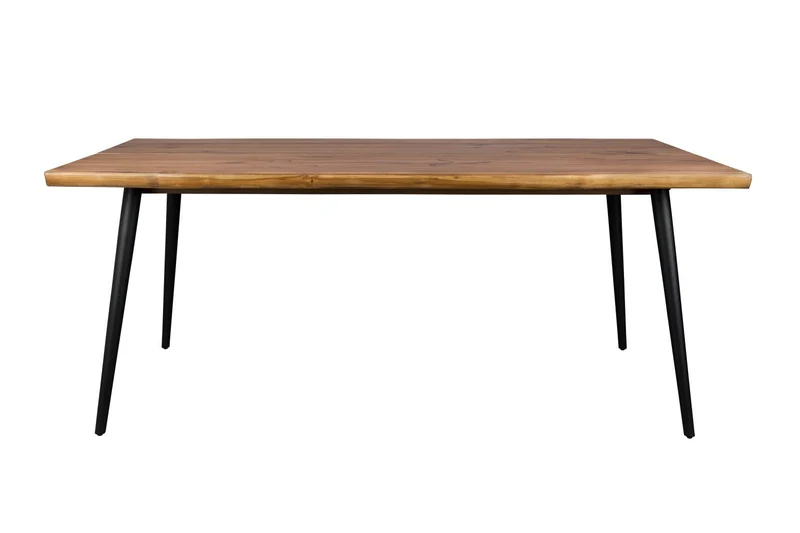 Esstisch ALAGON Walnuss mit Baumkante 180 x 90 cm von DUTCH BONE