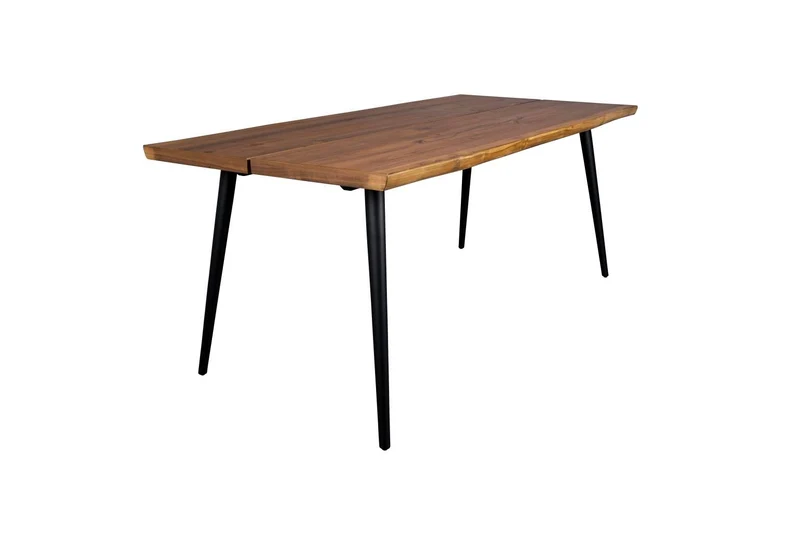 Esstisch ALAGON Walnuss mit Baumkante 180 x 90 cm von DUTCH BONE