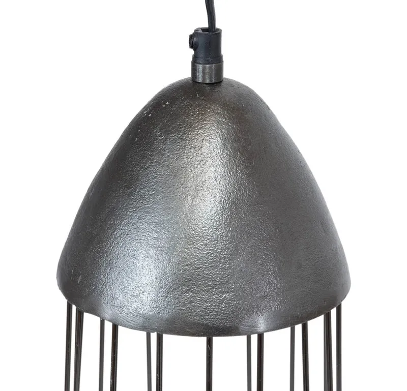 Hängeleuchte Pendelleuchte ANISSA 4-flammig Farbton Black Nickel