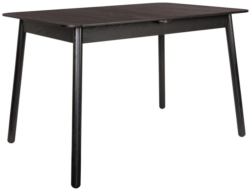Esstisch GLIMPS BLACK von ZUIVER 120 x 80 ausziehbar Esche