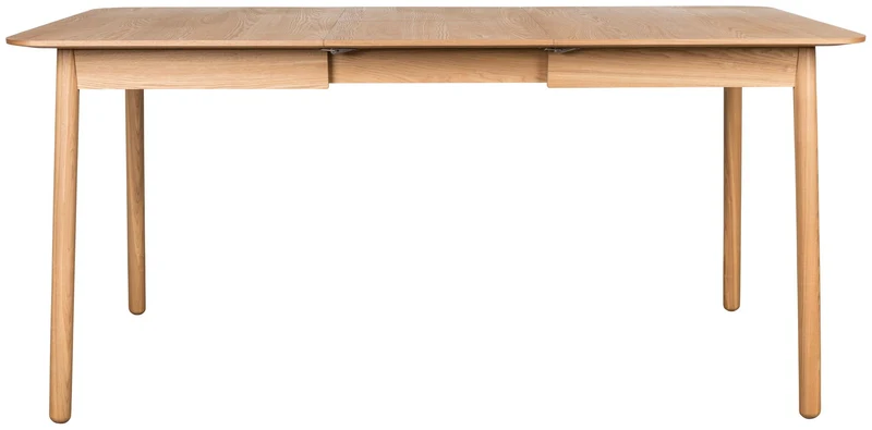 Esstisch GLIMPS von ZUIVER 120 x 80 ausziehbar Esche lackiert