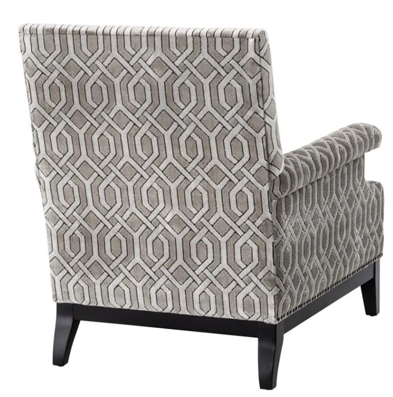 Casa Padrino Sessel 75 x 85 x H. 93 cm - Luxus Wohnzimmer Sessel