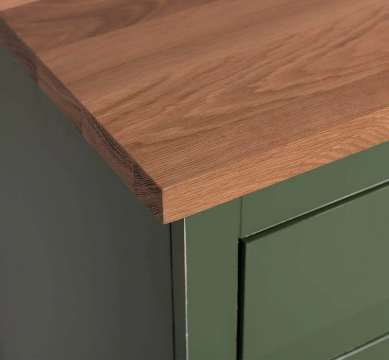 Landhaus Sideboard aus Massivholz im Landhausstil mit 3 Schubladen und Türen