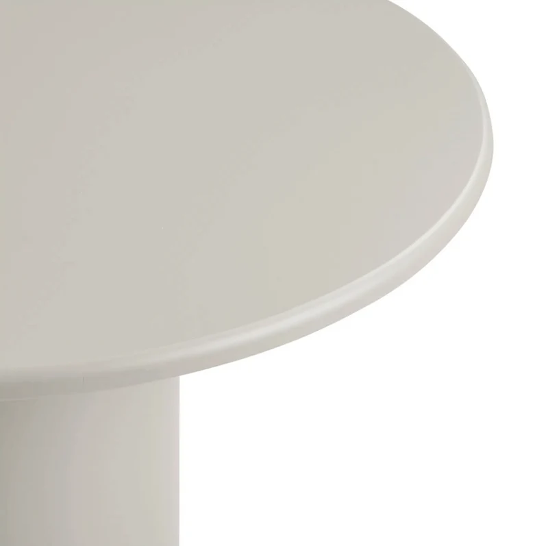 Eettafel Nagano – Ronde Tafel in Zandkleur – Ø120 cm