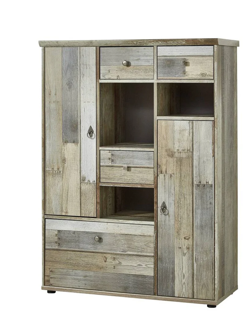 Highboard BONANZA - Driftwood Nachbildung