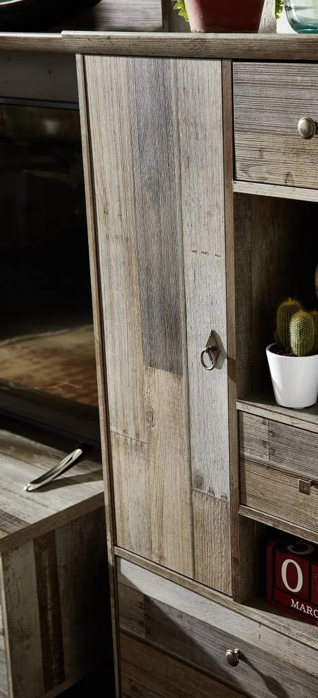 Highboard BONANZA - Driftwood Nachbildung