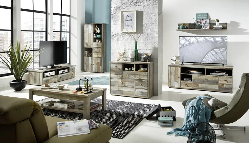 Kommode BONANZA - Driftwood Nachbildung