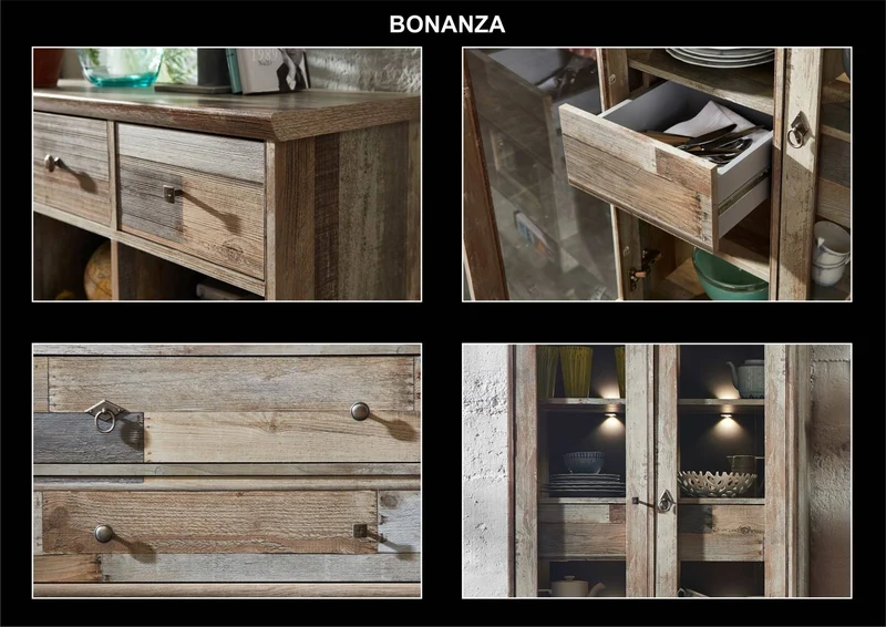 Kommode BONANZA - Driftwood Nachbildung
