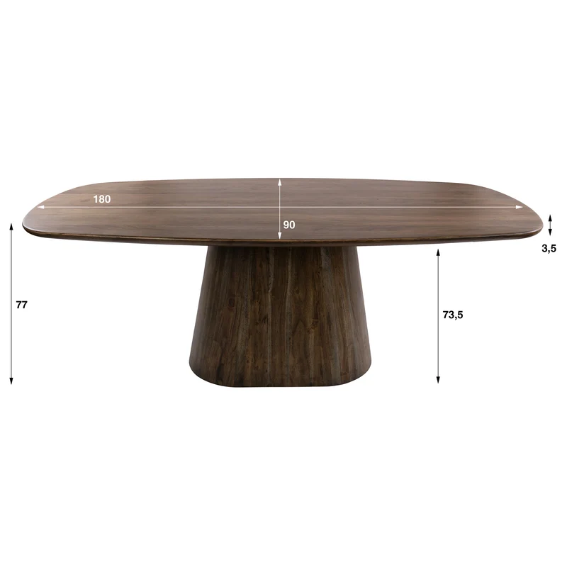 Eettafel Central 180