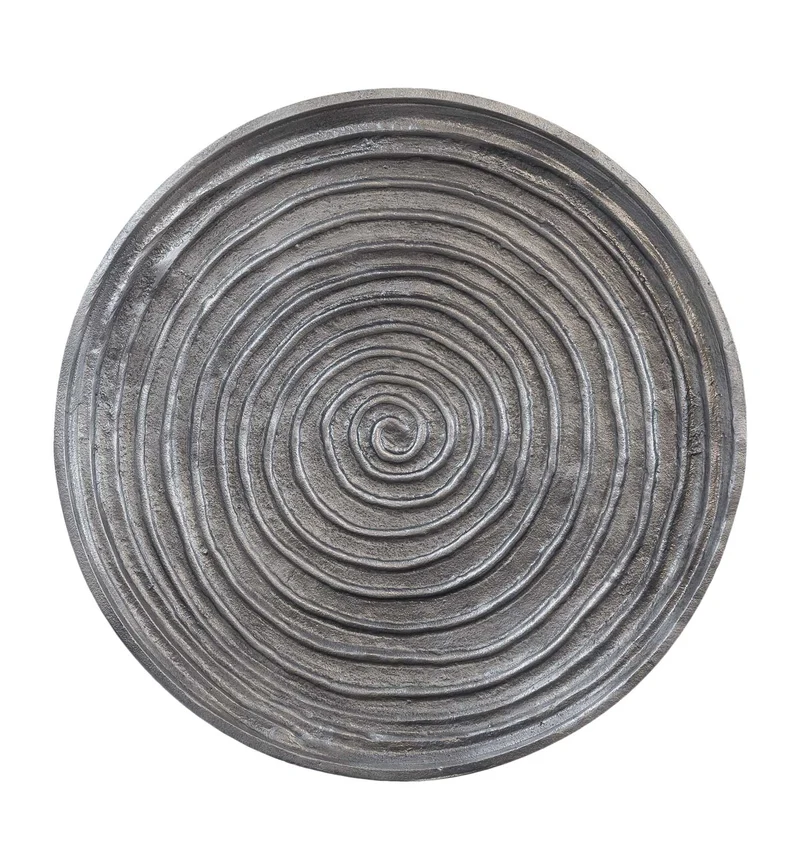 Beistelltisch SPIRAL 2er-Set Metall Platte
