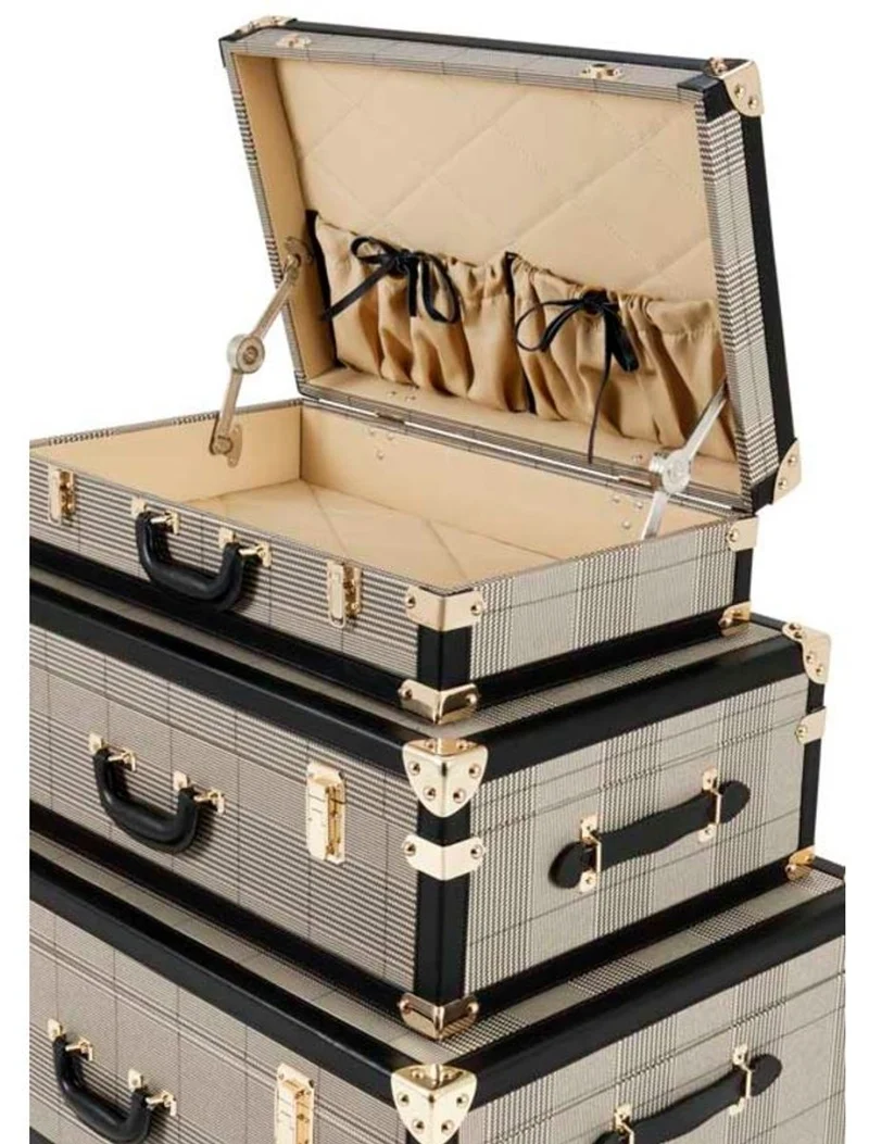 Casa Padrino Koffer 3er Set - Luxus Qualität