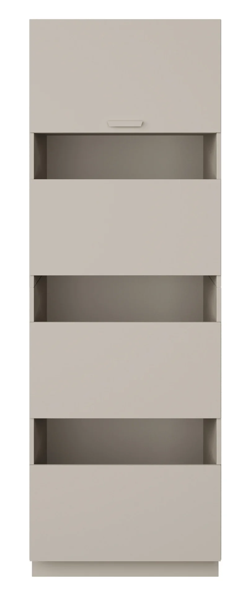 Stehender Badezimmerschrank mit vier Türen Holv 68 cm Kaschmir