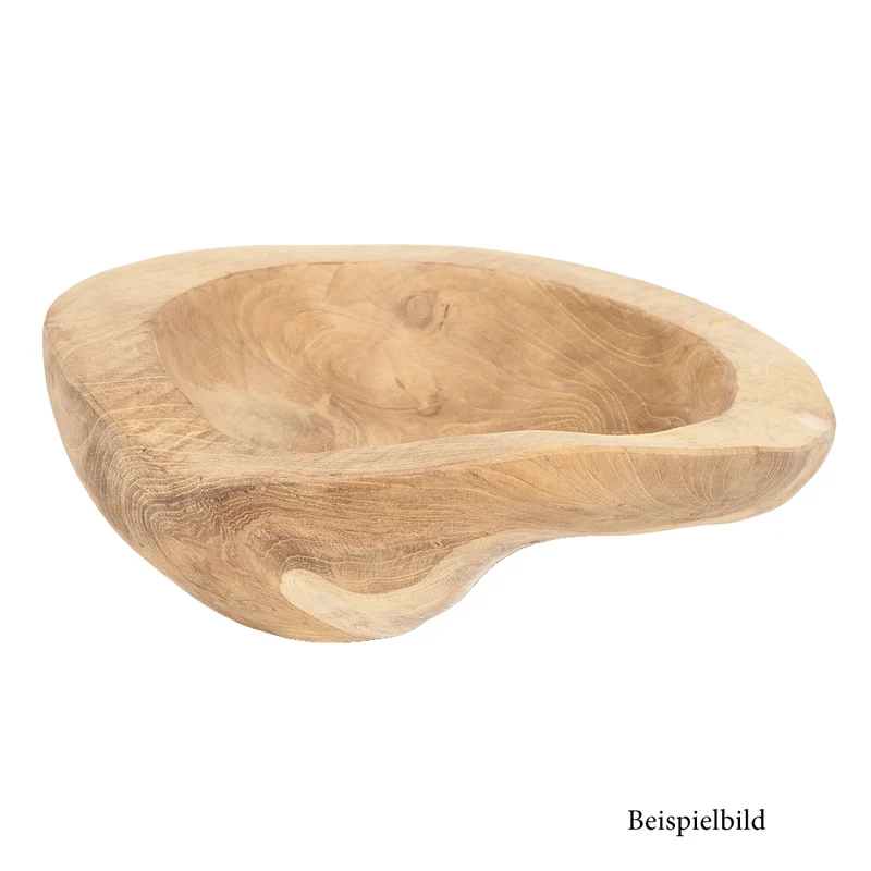 Teak Schale PREMIO ca. D25cm Natural
