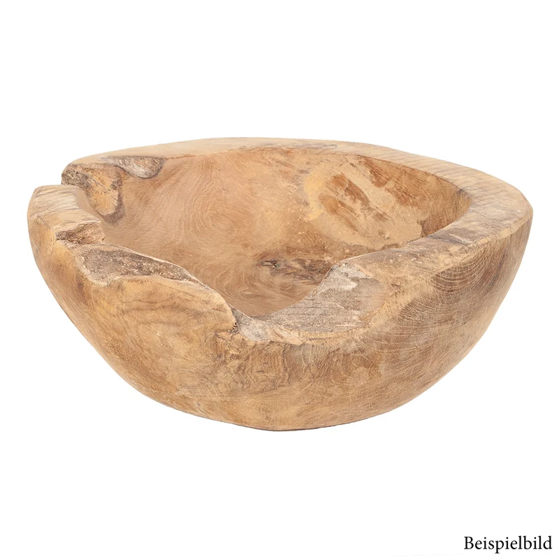 Teak Schale PREMIO ca. D25cm Natural