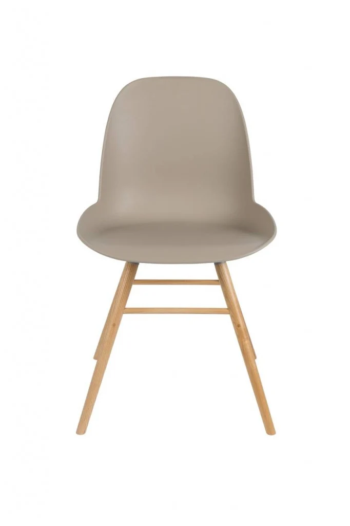 Esszimmerstuhl ALBERT KUIP in Taupe - Designerstuhl von ZUIVER