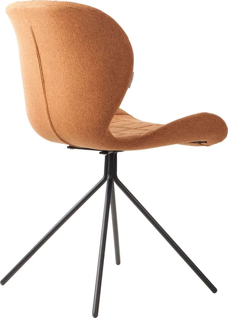ZUIVER Esszimmerstuhl OMG Stoff Camel