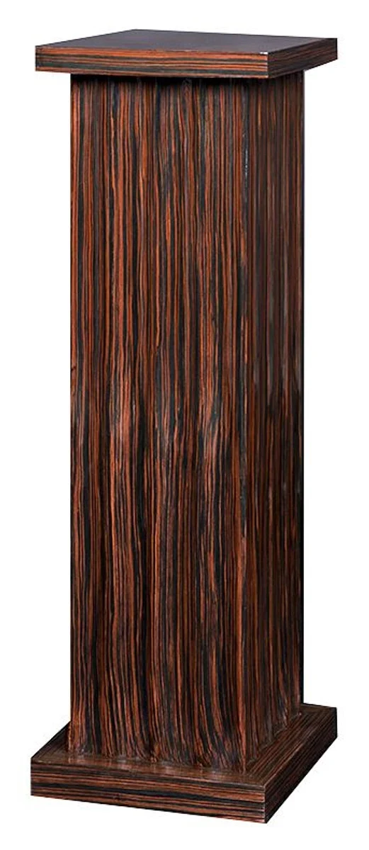 Casa Padrino Säule Braun 41,5 x 41,5 x H. 120 cm - Luxus Beistelltisch
