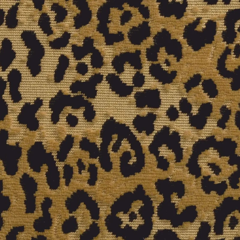 Casa Padrino Luxus Deko Kissen Leopard Beige / Schwarz 60 x 60 cm - Deko Accessoires
