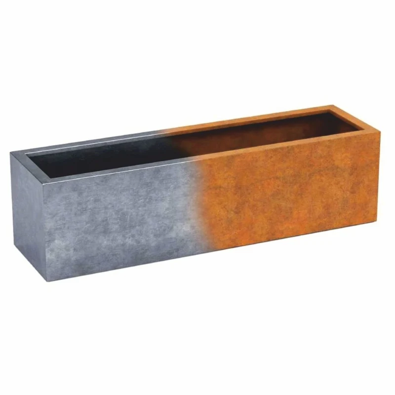 Casa Padrino Garten Deko Bioethanol Kamin H. 140 cm - Garten & Terrassen Accessoires