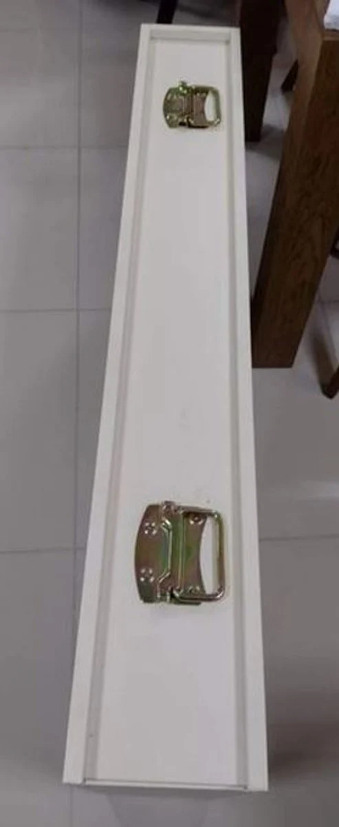Casa Padrino Luxus Jugendstil Esstisch Dunkelbraun 100-280 x 100 x H. 75,7 cm - Runder Ausziehbarer Massivholz Esszimmertisch - Barock & Jugendstil Esszimmer Möbel
