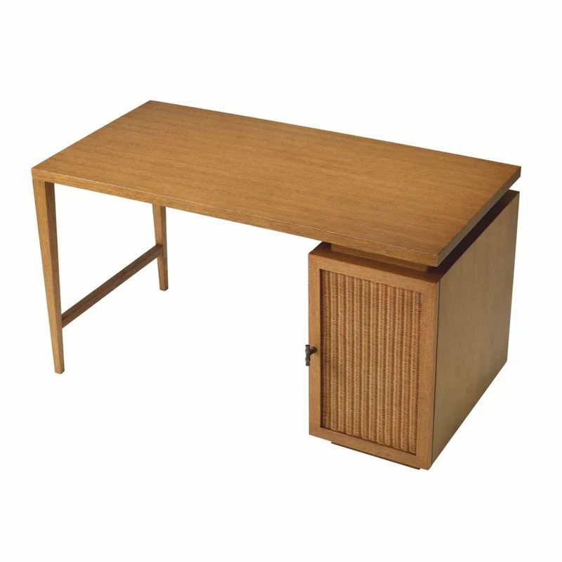 Casa Padrino Luxus Schreibtisch Braun / Bronze 140 cm - Büro Möbel
