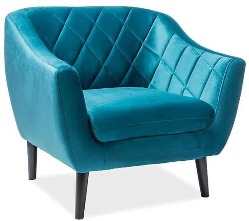 Casa Padrino Luxus Samt Sessel 105 x 85 x H. 83 cm - Verschiedene Farben - Wohnzimmer Sessel - Wohnzimmer Möbel