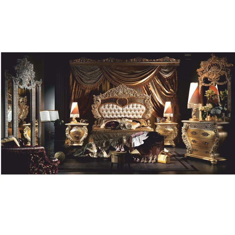 Casa Padrino Luxus Barock Standspiegel Silber 230 x H. 260 cm - Made in Italy