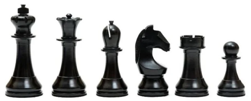 Casa Padrino Luxus Schach Set 50 x 50 cm - Luxus Schachspiel - Holz Schachbrett mit Schachfiguren