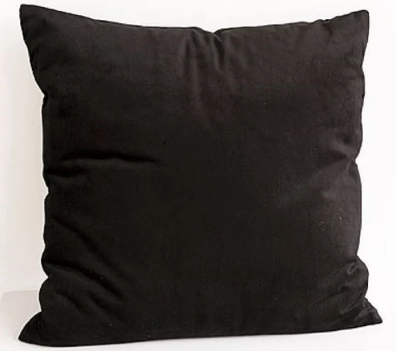 Casa Padrino Luxus Barock Kissen Schwarz / Gold 50 x 50 cm - Deko Accessoires