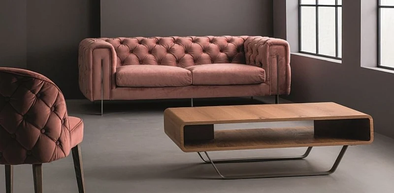 Casa Padrino Luxus Chesterfield Samt Sofa Vintage Rosa / Silber 200 x 100 x H. 68 cm - Chesterfield Wohnzimmer Möbel