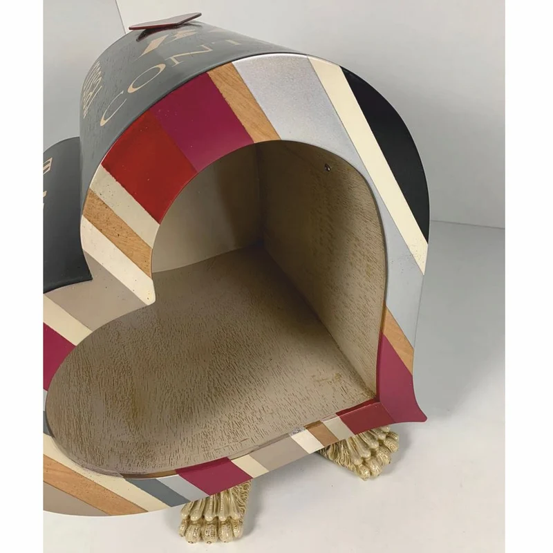 Casa Padrino Luxus Designer Hundehaus in Herzform 45 x H. 50 cm - Hundemöbel