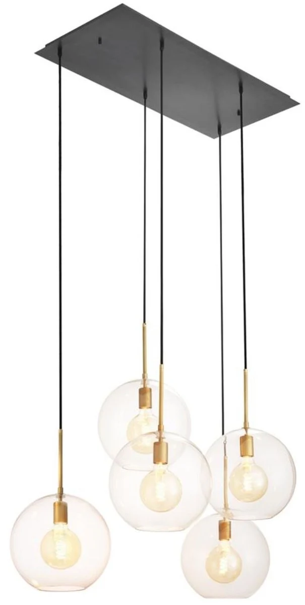 Casa Padrino Luxus Kronleuchter Antik Messing / Bronze 110 x 55 x H. 160 cm - Luxus Qualität