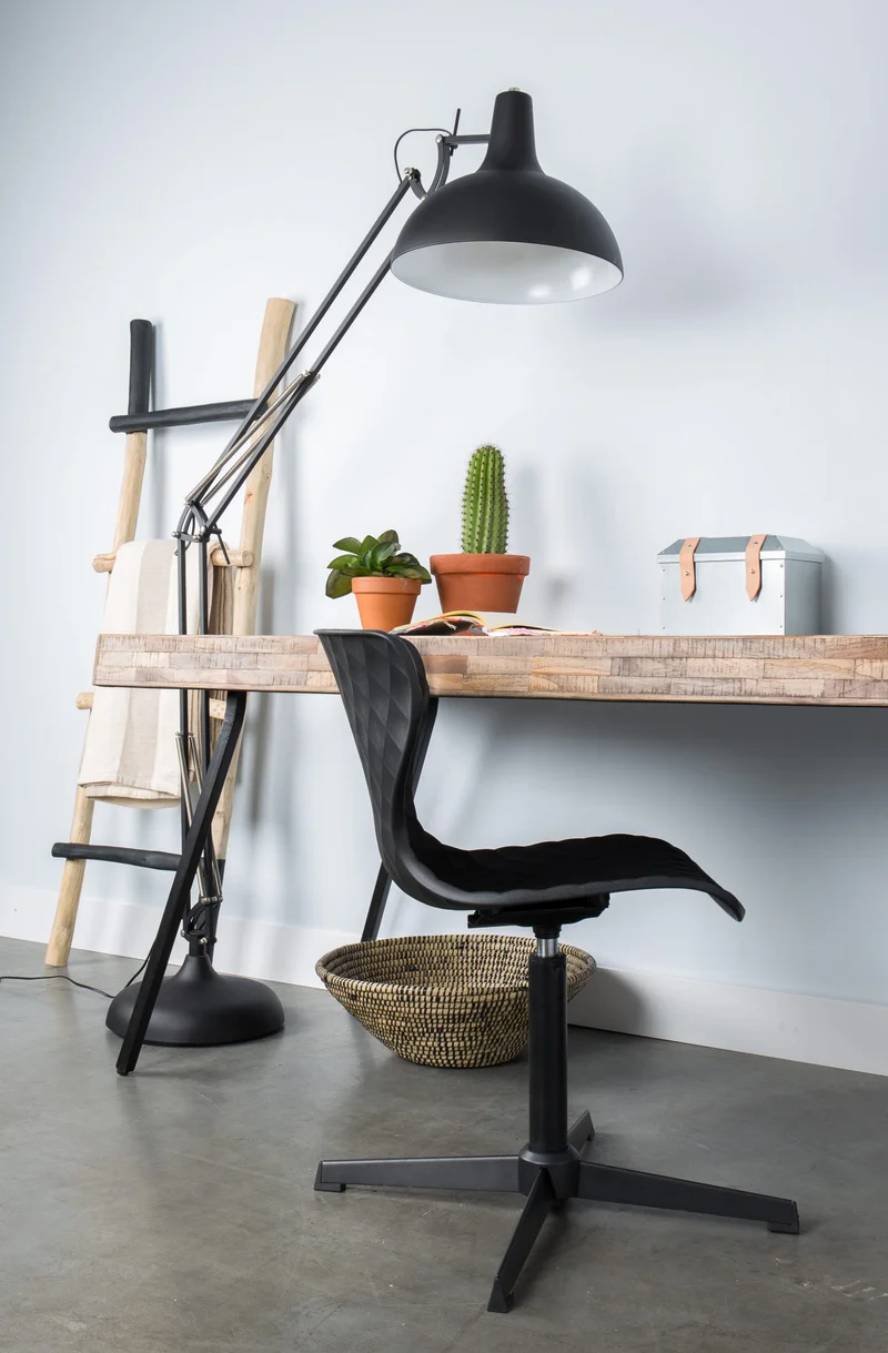 Design Esstisch SURI 180 x 90 cm Platte recycled Teak