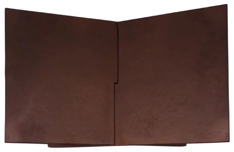 Casa Padrino Luxus Aluminium Buchständer / Buchstütze Bronze 49,5 cm - Deko Accessoires