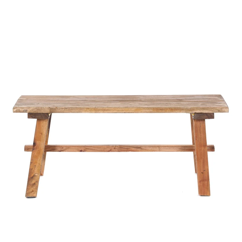 VINTAGE SITZBANK ANZIO 90cm, rustikale Holzbank, Bänkchen