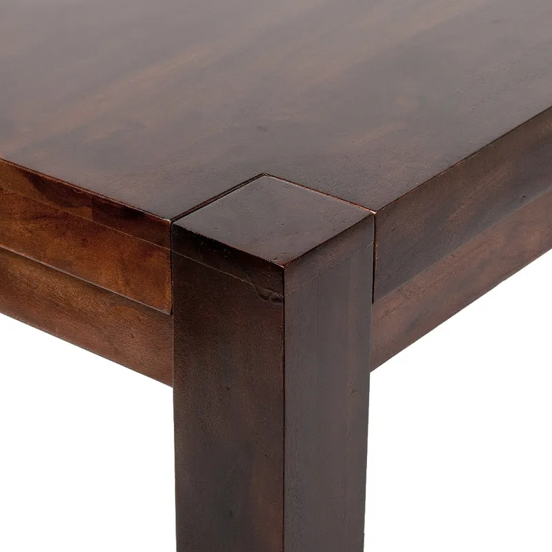 Esstisch PRANZO 160cm Dark-Brown-M Akazie
