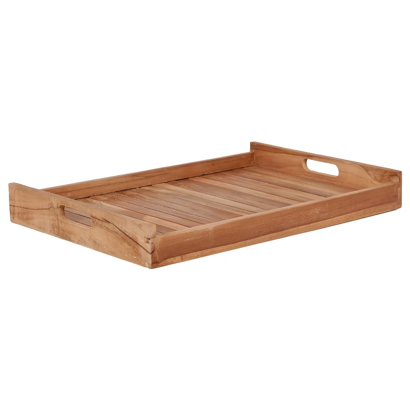 Teak Tablett BANDEJA-SMALL Natural ca. L54cm