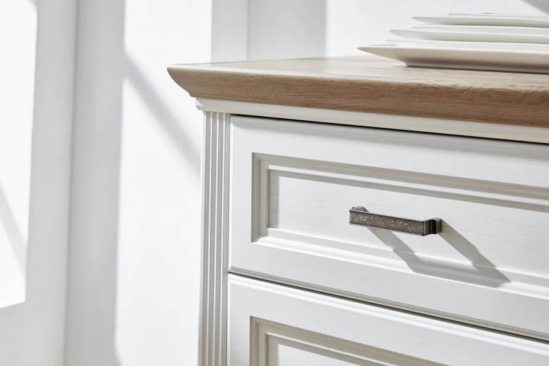 Sideboard JASMIN Pinie weiß Nachbildung