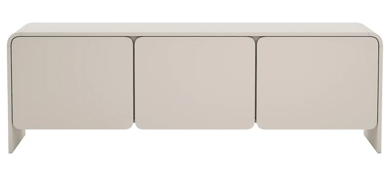 Drehtüriger TV-Schrank Lummo 156 cm Kaschmir