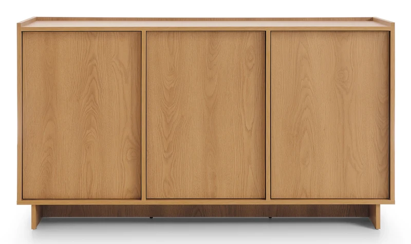 Drehtürenschrank Yasumi 147 cm Karamelleiche