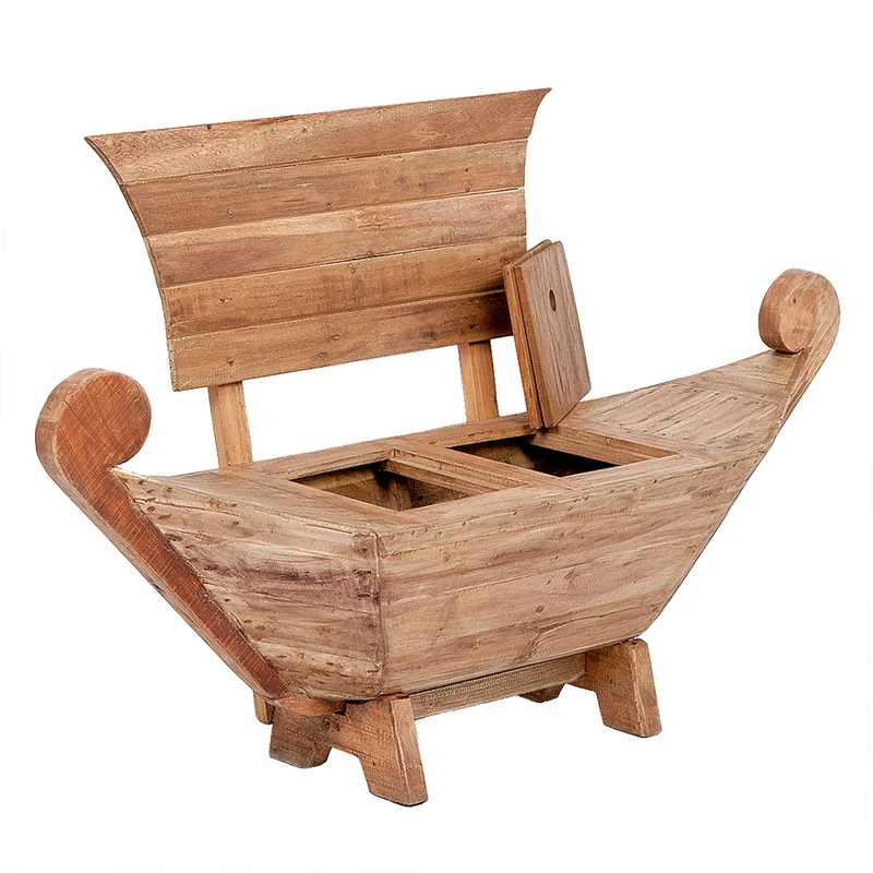 Sitzbank BARCO ca. L155cm Natural Mahagoni Teak