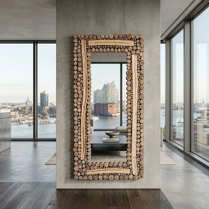 Teak Spiegel BAGIAN ca. 185x90cm Natural
