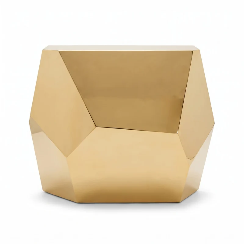 Casa Padrino Designer Konsole Gold 125 x 54 x H. 100 cm - Designer Kollektion