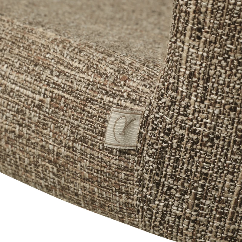 Esszimmerstuhl Odarby Brown Tweed im 2er-Set - Richmond Design