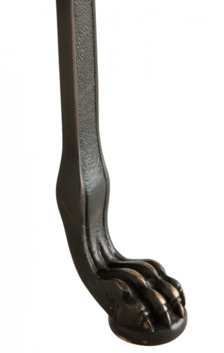 Casa Padrino Luxus Art Deco Designer Beistelltisch in Anthrazit - 52 x H. 70 cm