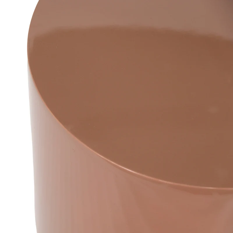 Beistelltisch Liza mocha mousse – kompaktes Design für Sofa & Sessel