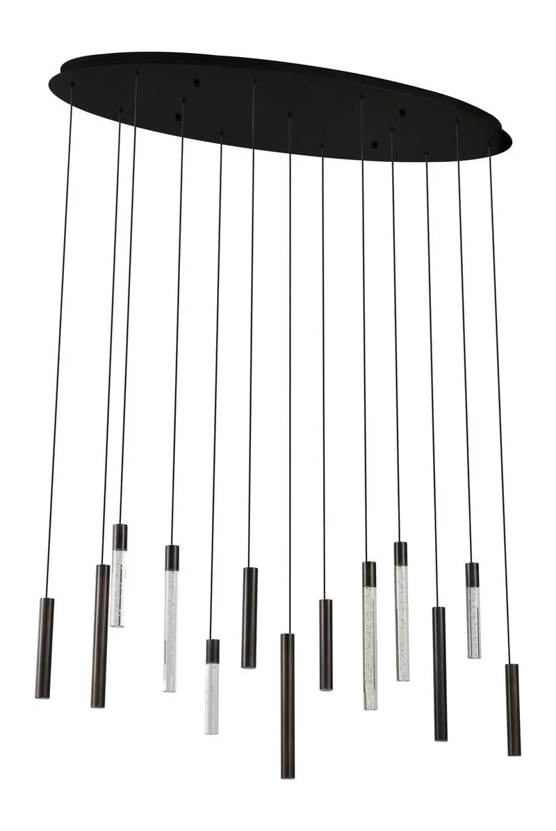 Pendelleuchte Oxley Bronze – Statement-Leuchte mit 13 Flammen